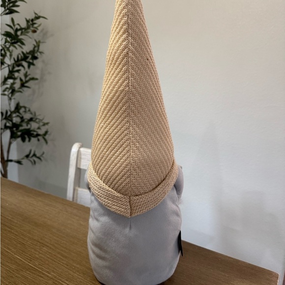 Rae Dunn Tan and Pink Cone Hat Decor - Picture 2 of 2